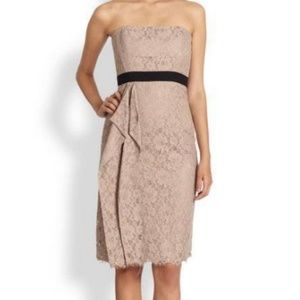BCBG MAXAZRIA Alexandra Lace Strapless Dress Sz 6
